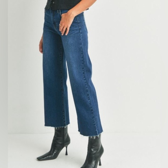 (T7) JBD High-Rise Skinny Wide-Leg Jeans, Women's Size 7 - Picture 15 of 15